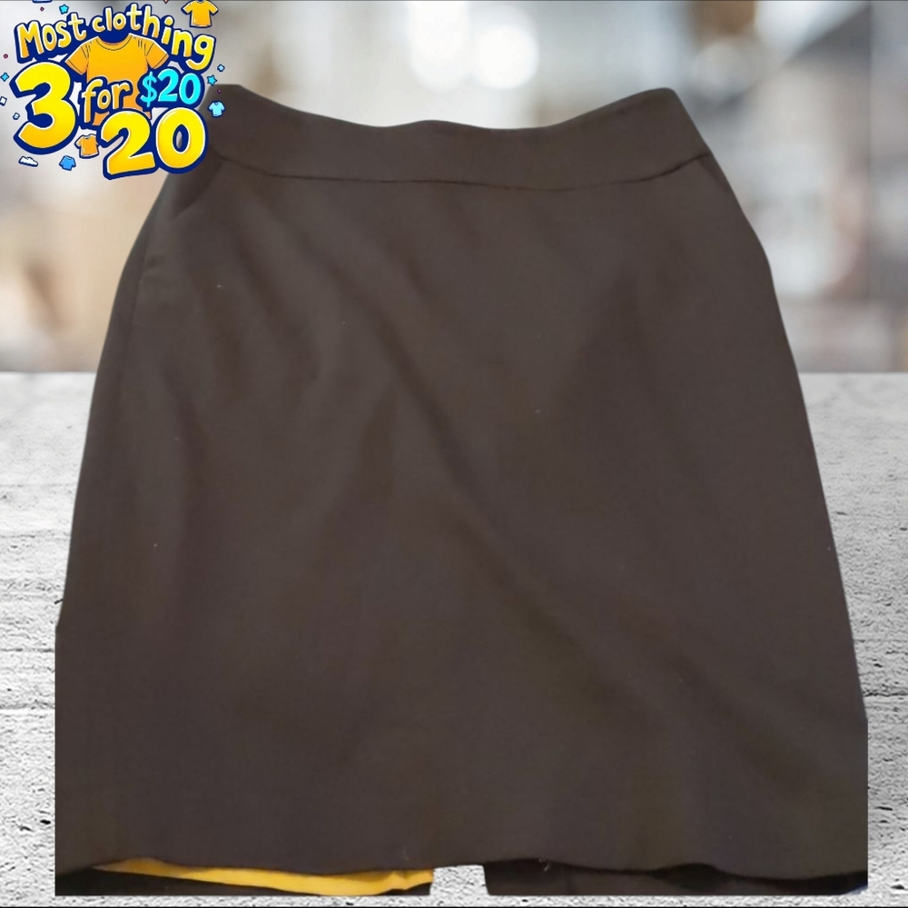N.A. Martin black pencil skirt size 2